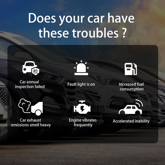 Rayhong Three-way Catalytic Cleaner, removing carbon deposits in the catalytic converter of car exhaust without disassembling the engine