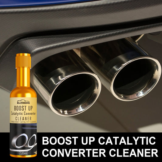 Rayhong Three-way Catalytic Cleaner, removing carbon deposits in the catalytic converter of car exhaust without disassembling the engine