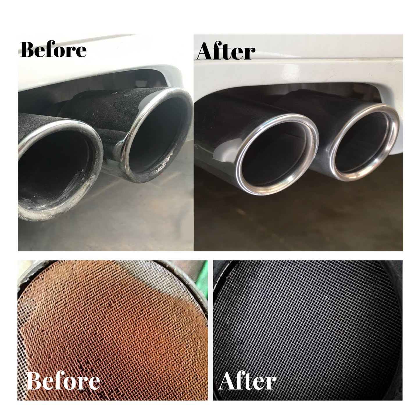 Rayhong Three-way Catalytic Cleaner, removing carbon deposits in the catalytic converter of car exhaust without disassembling the engine